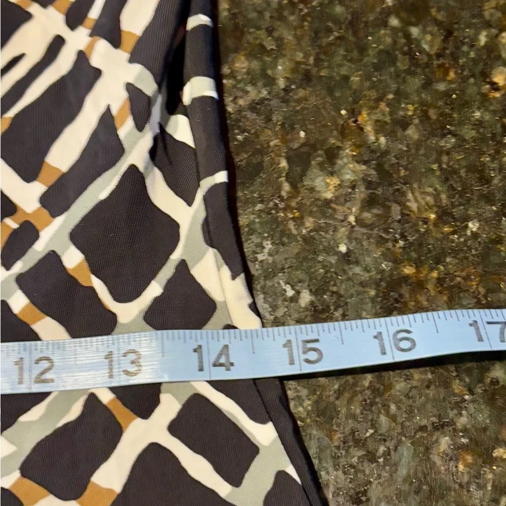 ⭐️one forty 8 by Lafayette148 Asymmetrical Neckline Rouched Midi Dress⭐️ - Picture 8 of 10